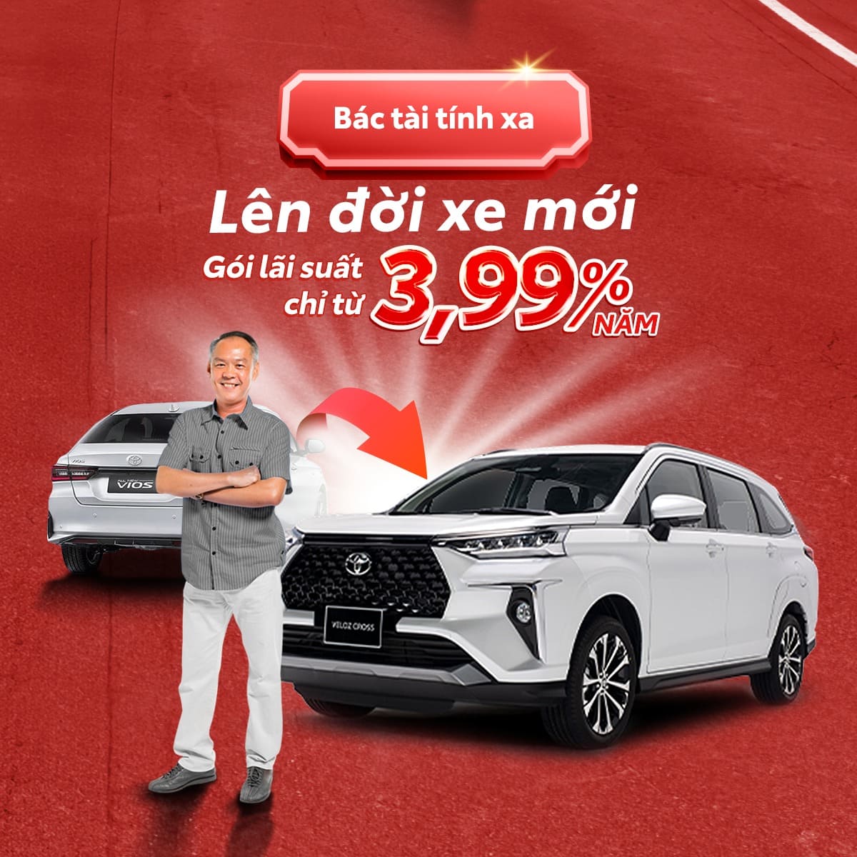 Hỗ trợ vay tài chính khi mua Toyota Veloz Cross 2026 với Toyota Finance
